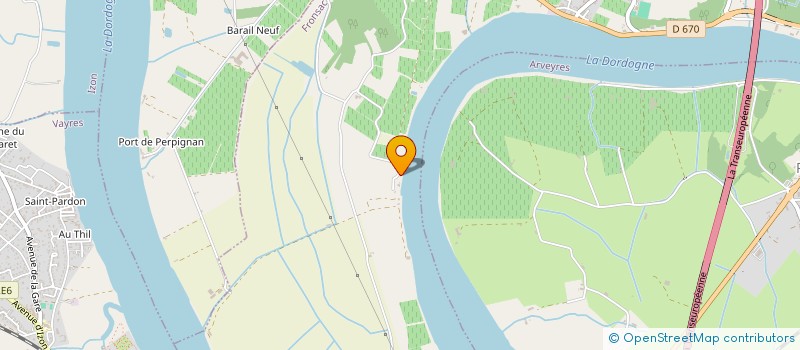 localisation de l'entreprise AITO BOUTIN & FILS  FRONSAC