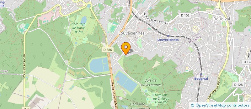 localisation de l'entreprise AITO TAXI  LOUVECIENNES