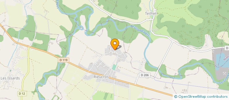 localisation de l'entreprise AITOLE à TROYE D'ARIEGE