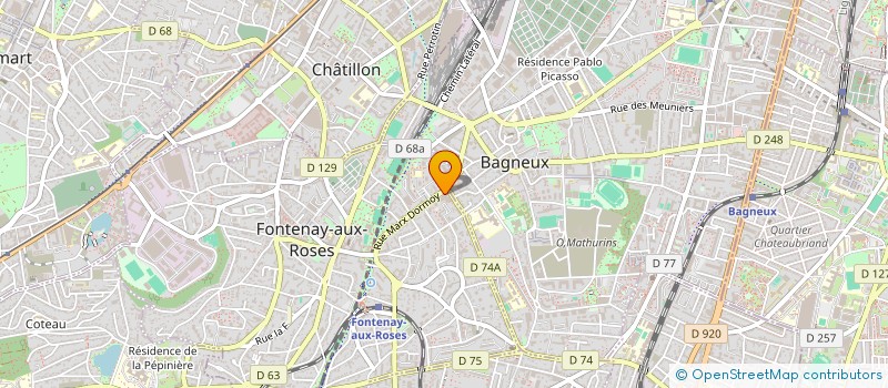 localisation de l'entreprise AITONUI à FONTENAY-AUX-ROSES