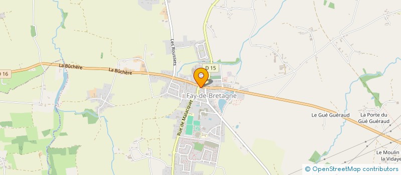 localisation de l'entreprise AITS ATLANTIC IMPRESSION TEXTIL SERIGRAP  FAY-DE-BRETAGNE