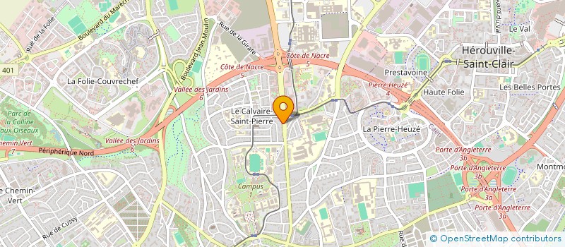 localisation de l'entreprise AITSAID IMMOBILIER à CAEN