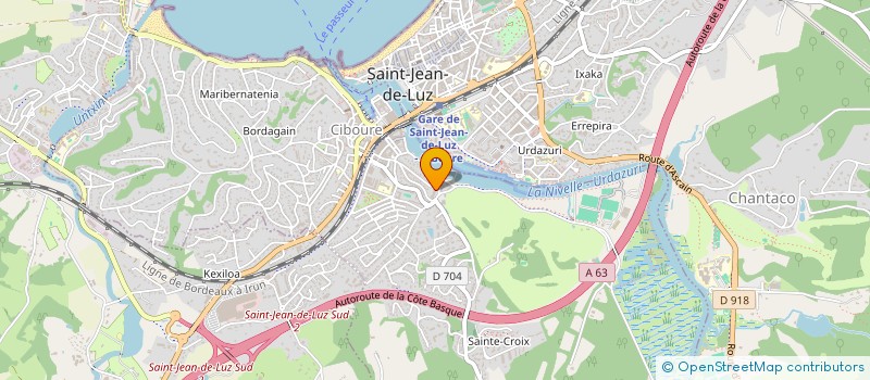 localisation de l'entreprise AITZEA EDER à CIBOURE