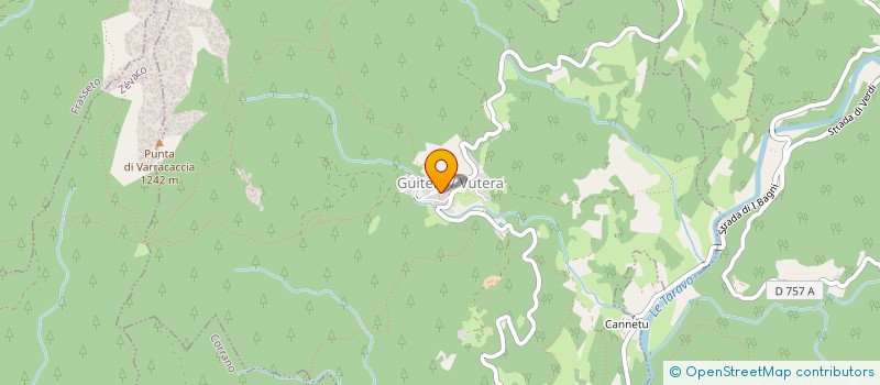 localisation de l'entreprise AIUTA L'IMPRESE  GUITERA-LES-BAINS