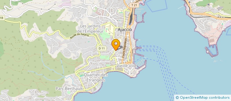 localisation de l'entreprise AIUTU IN CASA à AJACCIO