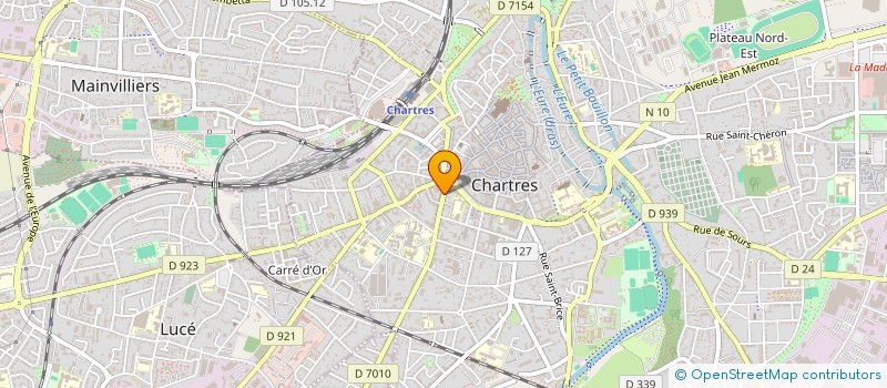 localisation de l'entreprise AIVA GRAND OUEST à CHARTRES