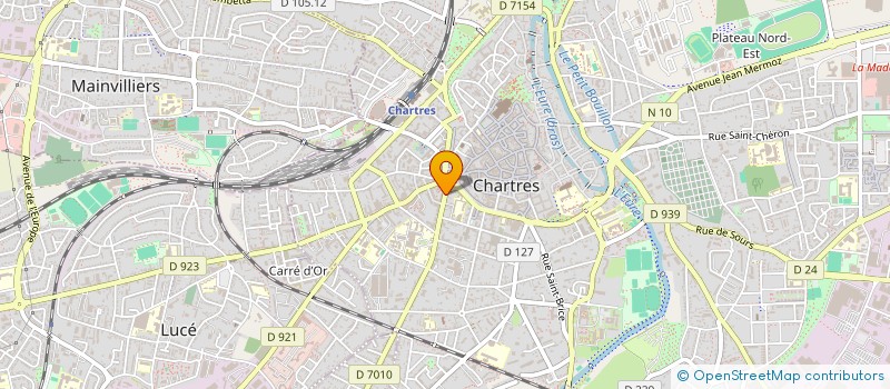 localisation de l'entreprise AIVA NOUVELLE AQUITAINE à CHARTRES