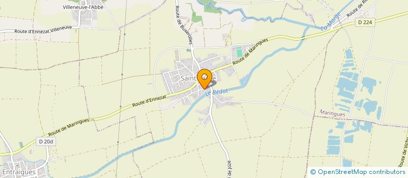 localisation de l'entreprise AIVADIAN STB  SAINT-LAURE