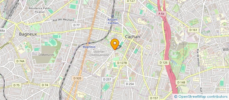 localisation de l'entreprise AIVANCITY PATRIMOINE  CACHAN