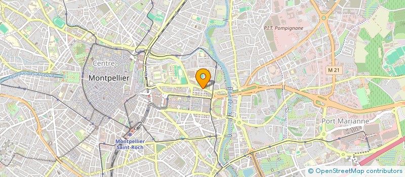 localisation de l'entreprise AIVE à MONTPELLIER
