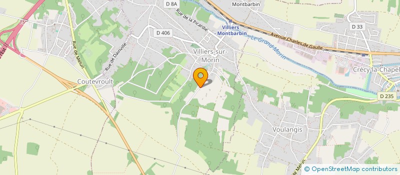 localisation de l'entreprise AIVEA à VILLIERS-SUR-MORIN