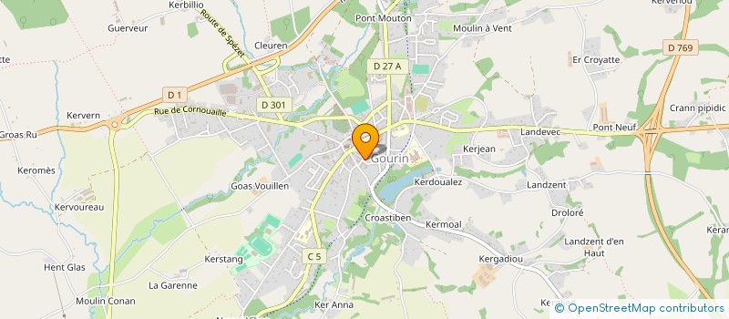 localisation de l'entreprise AIVENT18  GOURIN