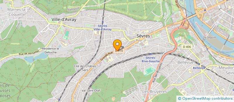 localisation de l'entreprise AIVS à SEVRES