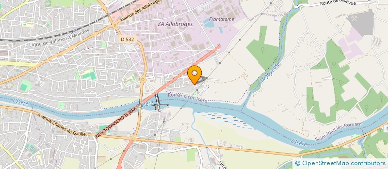 localisation de l'entreprise AIVY  ROMANS-SUR-ISERE