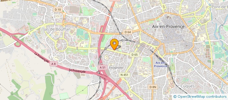 localisation de l'entreprise AIX ANTI-NUISIBLES à AIX-EN-PROVENCE