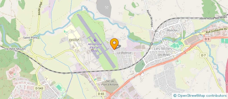 localisation de l'entreprise AIX AVIONICS à AIX-EN-PROVENCE