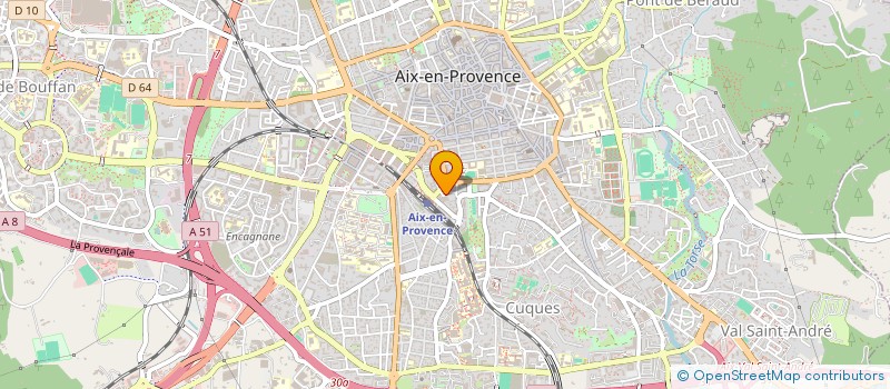 localisation de l'entreprise AIX BAGATELLE  AIX-EN-PROVENCE