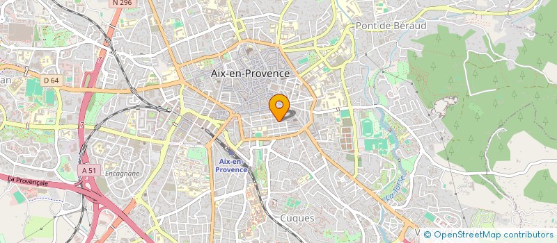 localisation de l'entreprise AIX BEAUTE ZEN à AIX-EN-PROVENCE