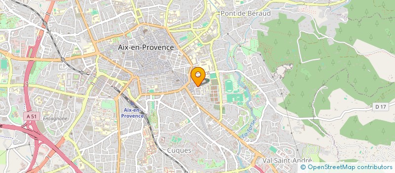 localisation de l'entreprise AIX BOXE FRANCAISE  AIX-EN-PROVENCE