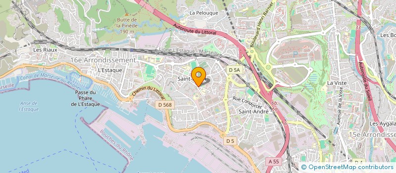 localisation de l'entreprise AIX CEL PAIE  MARSEILLE