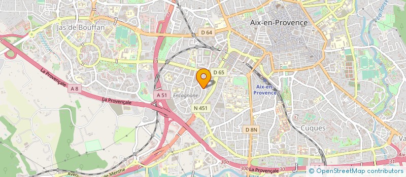 localisation de l'entreprise AIX'CELLENCE MARIAGE à AIX-EN-PROVENCE