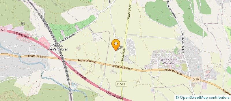 localisation de l'entreprise AIX EGUILLES KARATE  EGUILLES