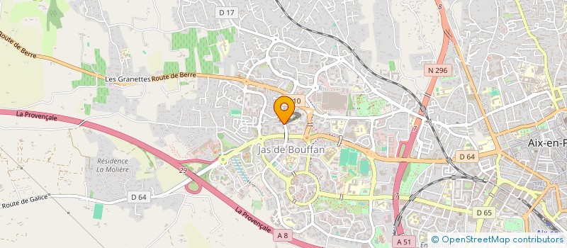 localisation de l'entreprise AIX'ELANS à AIX-EN-PROVENCE