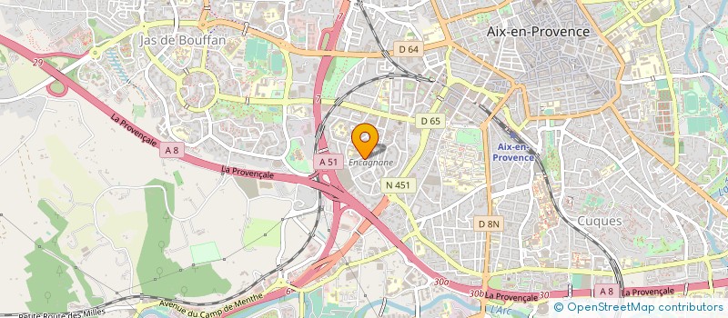 localisation de l'entreprise AIX EMPLOI SERVICES PROXIMITE à AIX-EN-PROVENCE