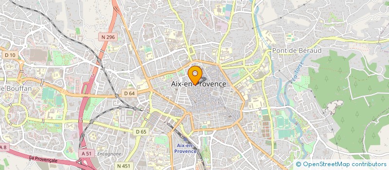 localisation de l'entreprise AIX FUNERAIRE à AIX-EN-PROVENCE