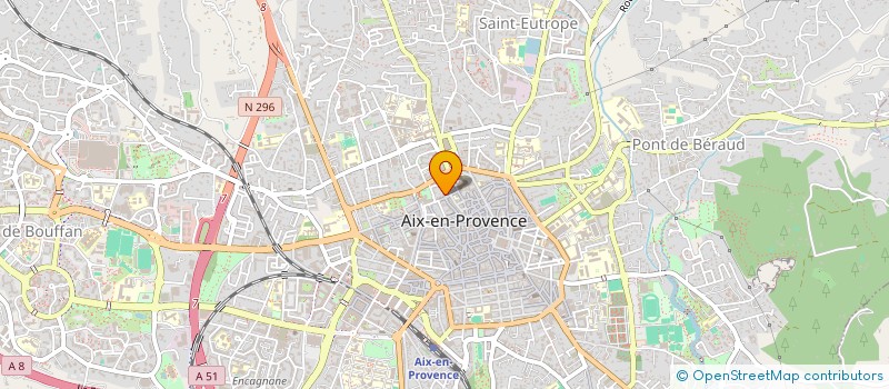 localisation de l'entreprise AIX GUERRIERS  AIX-EN-PROVENCE