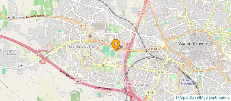 localisation de l'entreprise AIX ISTE à AIX-EN-PROVENCE