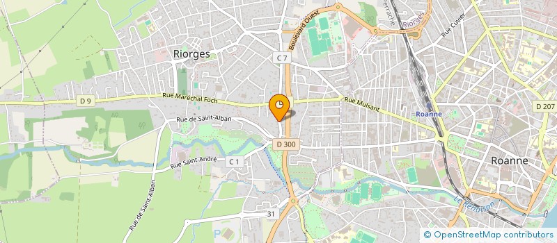 localisation de l'entreprise AIX LABO ORTHODONTIE à RIORGES