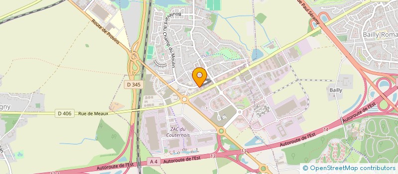 localisation de l'entreprise AIX LES BAINS  SERRIS