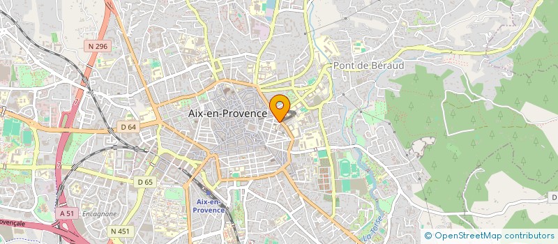 localisation de l'entreprise AIX LIBRIS  AIX-EN-PROVENCE