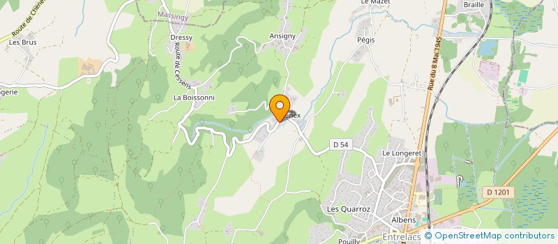 localisation de l'entreprise AIX LIBRIS  ENTRELACS