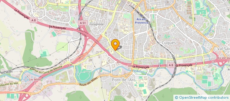 localisation de l'entreprise AIX LOC BOX à AIX-EN-PROVENCE