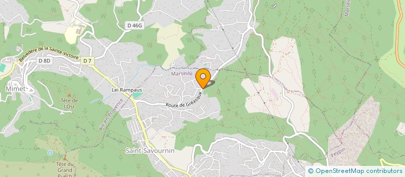 localisation de l'entreprise AIX MARIAGES EVENEMENTS  SAINT-SAVOURNIN