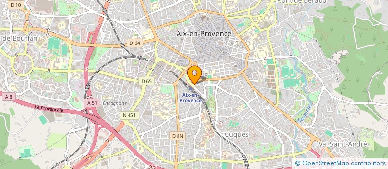localisation de l'entreprise AIX MARKET à AIX-EN-PROVENCE