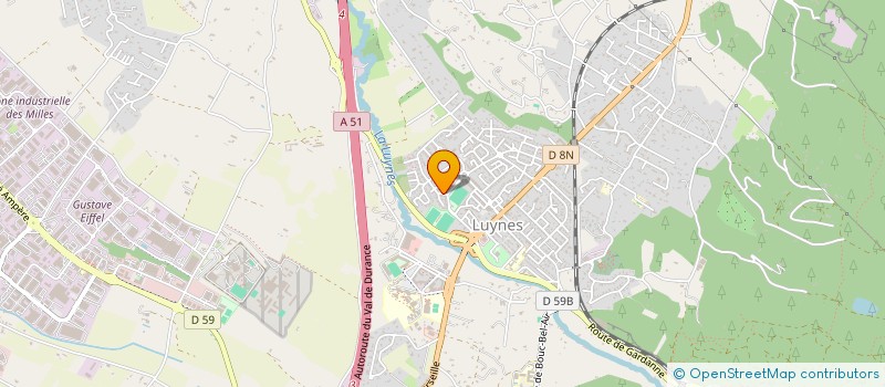 localisation de l'entreprise AIX ONE  AIX-EN-PROVENCE