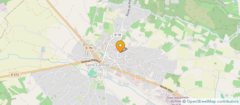 localisation de l'entreprise AIX ORBITELLE  SAINT-CANNAT