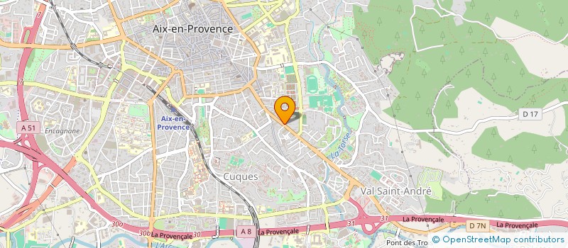 localisation de l'entreprise AIX PARTICIPATIONS à AIX-EN-PROVENCE