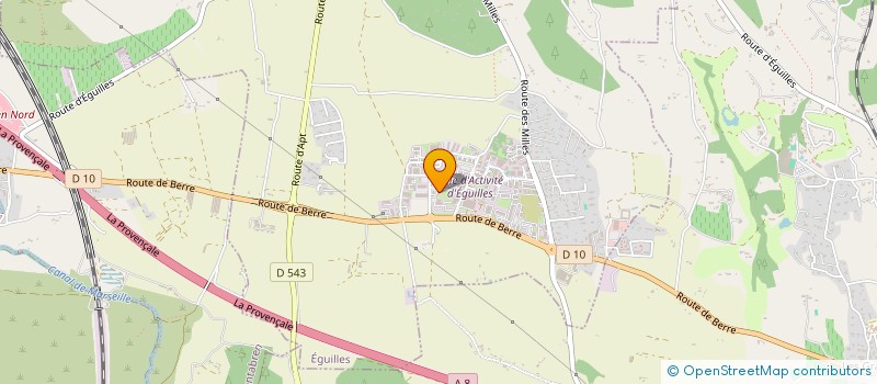 localisation de l'entreprise AIX PATHOLOGIE  EGUILLES