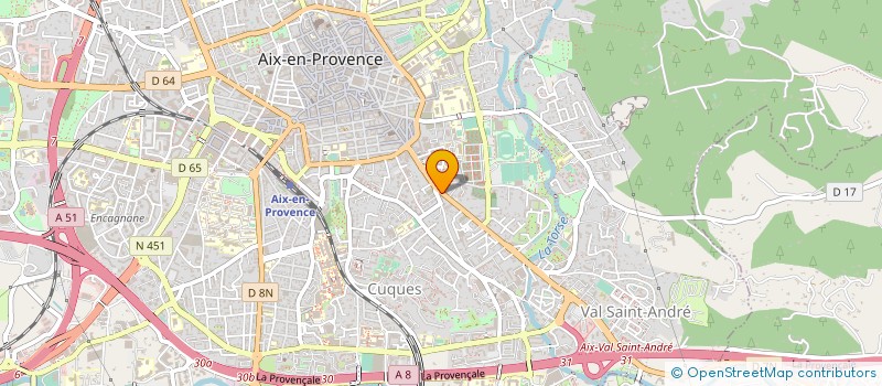 localisation de l'entreprise AIX PERMIS à AIX-EN-PROVENCE