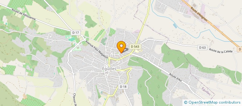 localisation de l'entreprise AIX'PERT RENOV CONCEPT à EGUILLES