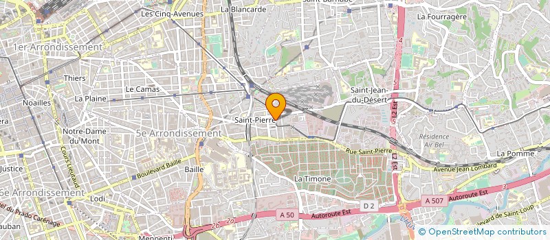 localisation de l'entreprise AIX'PRESS DEPANNAGES à MARSEILLE