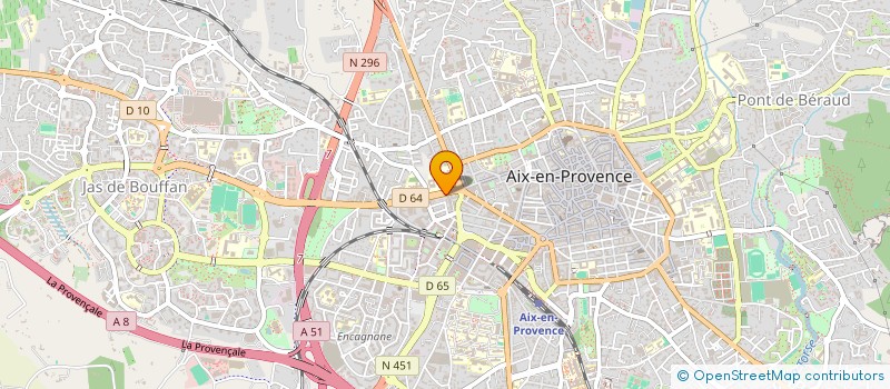 localisation de l'entreprise AIX'PRESSIONS à AIX-EN-PROVENCE
