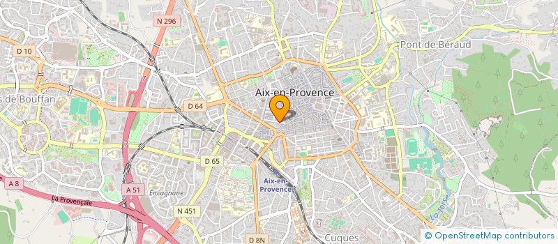 localisation de l'entreprise AIX PRO SANTE à AIX-EN-PROVENCE