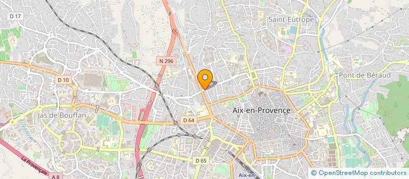 localisation de l'entreprise AIX RANDO LOISIRS à AIX-EN-PROVENCE