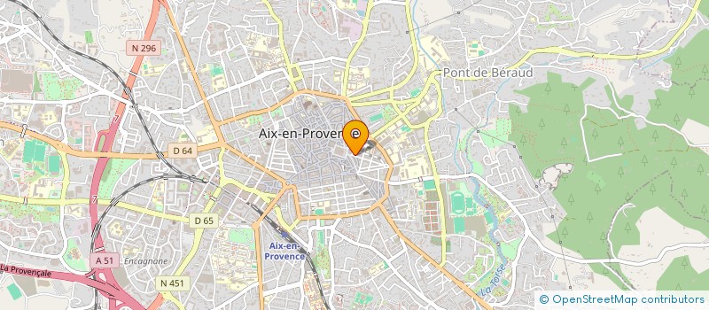 localisation de l'entreprise AIX SUD PROVENCE IMMOBILIERE à AIX-EN-PROVENCE
