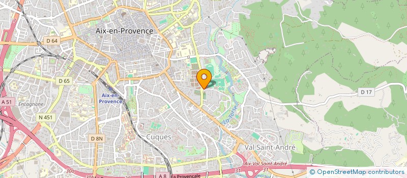 localisation de l'entreprise AIX'TRAITS DE SAVEURS à AIX-EN-PROVENCE